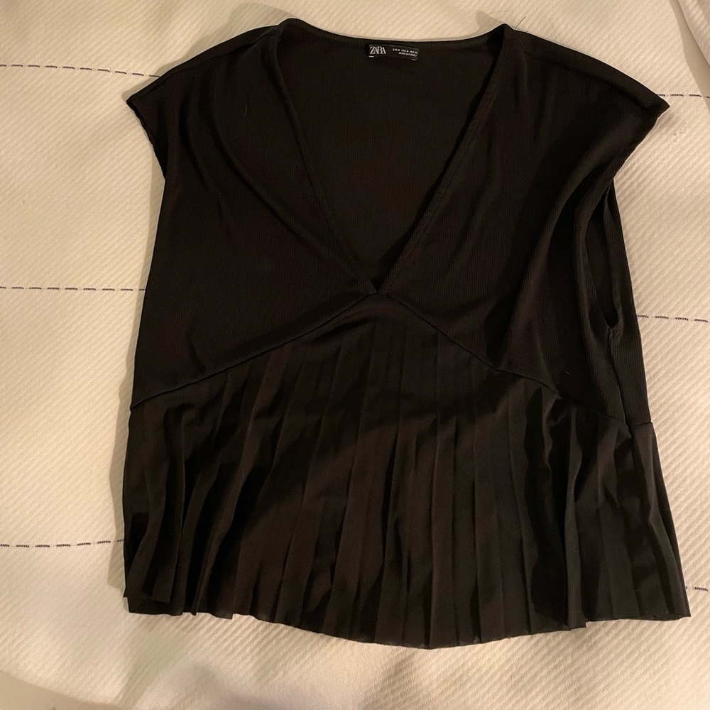 Black Zara tank